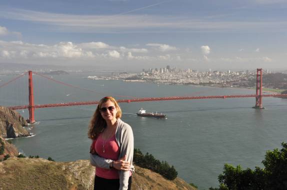 Um dia magnífico para admirar a Golden Gate, em San Francisco, na Califórnia, nos Estados Unidos